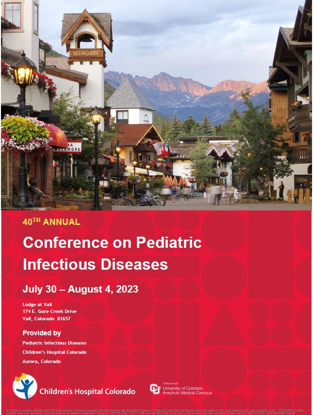 Pediatric Infectious Disease Conference Oregon Pediatric Society