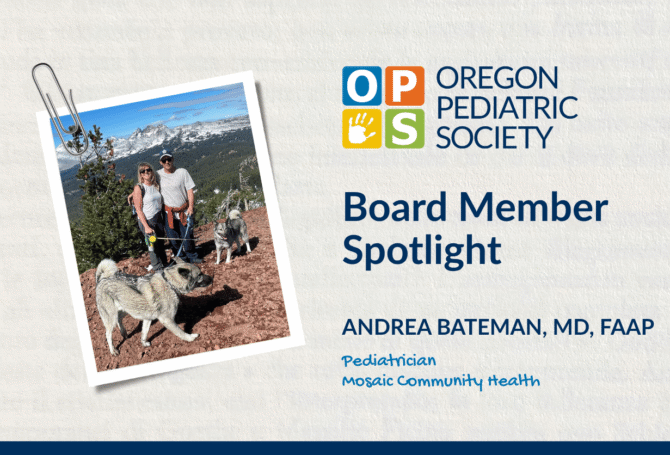 Image for Board Member Spotlight – Andrea Bateman, MD