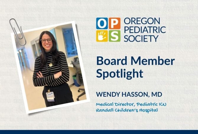 Image for Board Member Spotlight – Wendy Hasson, MD